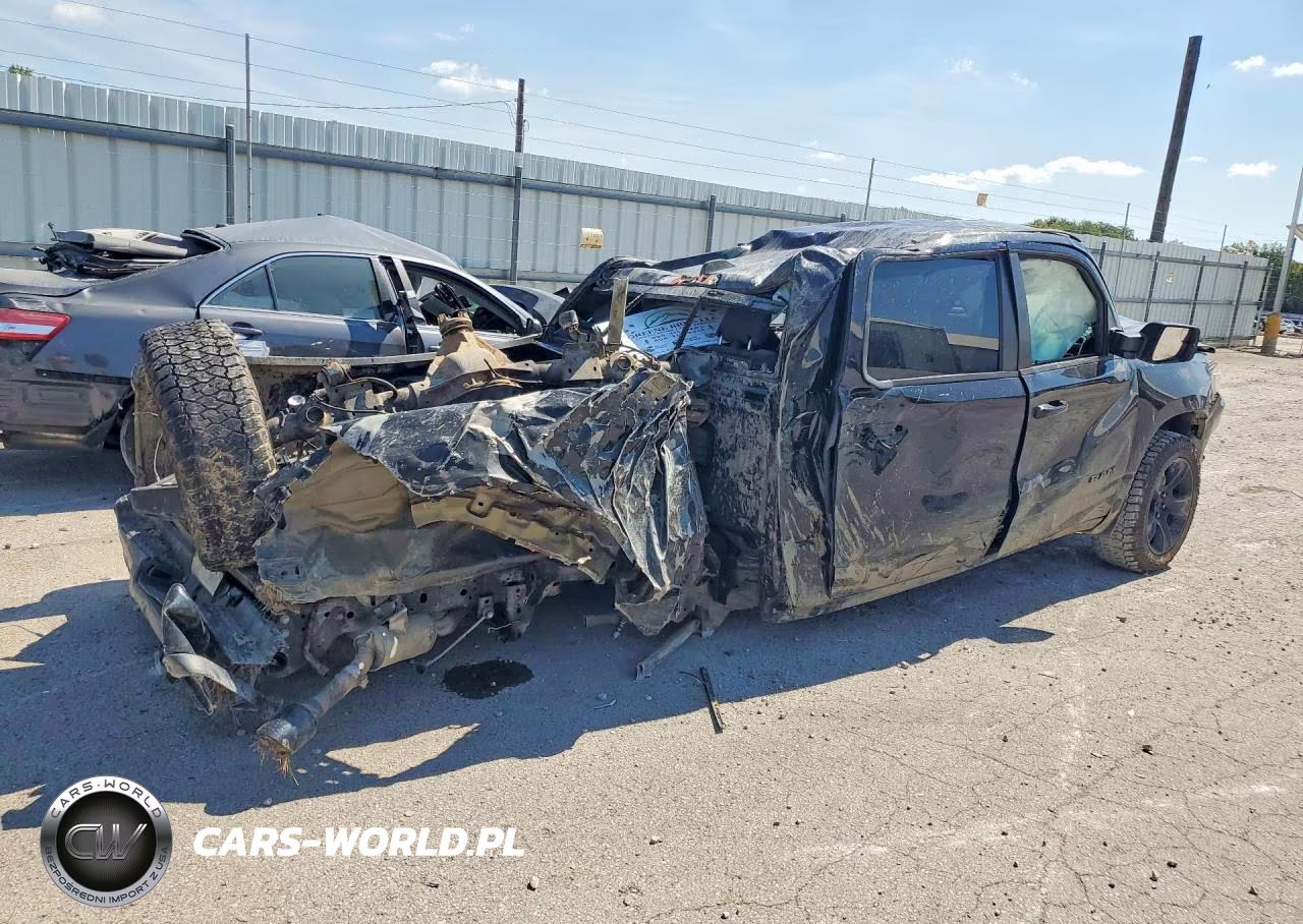 2021 Ram 1500 Big Horn-Lone Star VIN:1C6SRFFT7MN676383 - 3