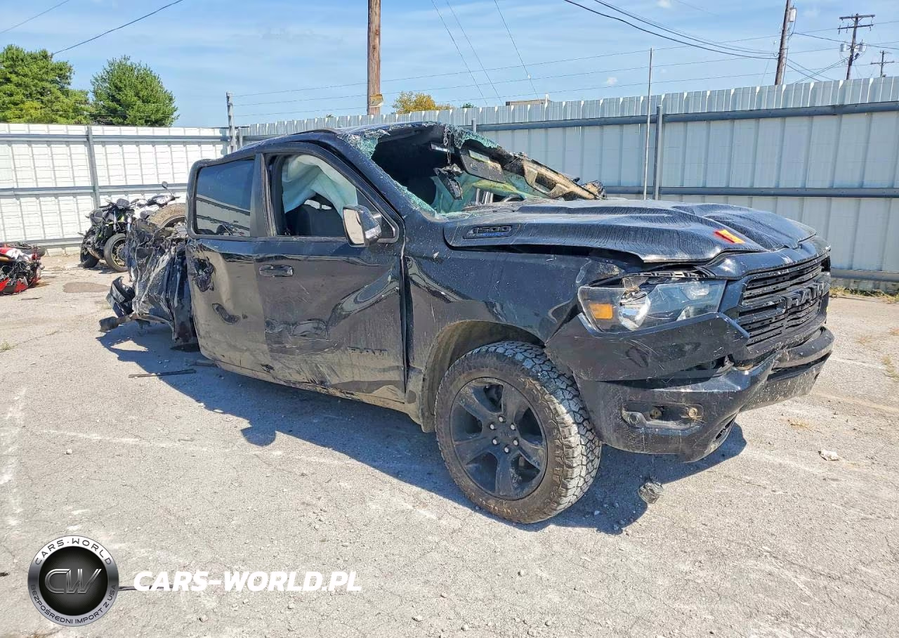 2021 Ram 1500 Big Horn-Lone Star VIN:1C6SRFFT7MN676383 - 4