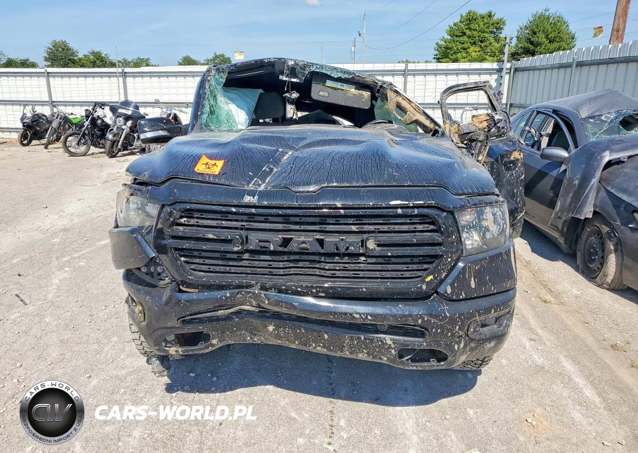 2021 Ram 1500 Big Horn-Lone Star VIN:1C6SRFFT7MN676383 - 5