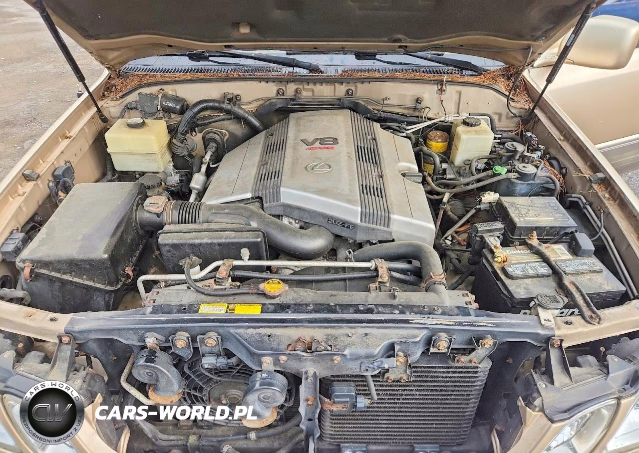 2000 Lexus Lx 470 VIN:JT6HT00W8Y0098566 - 12