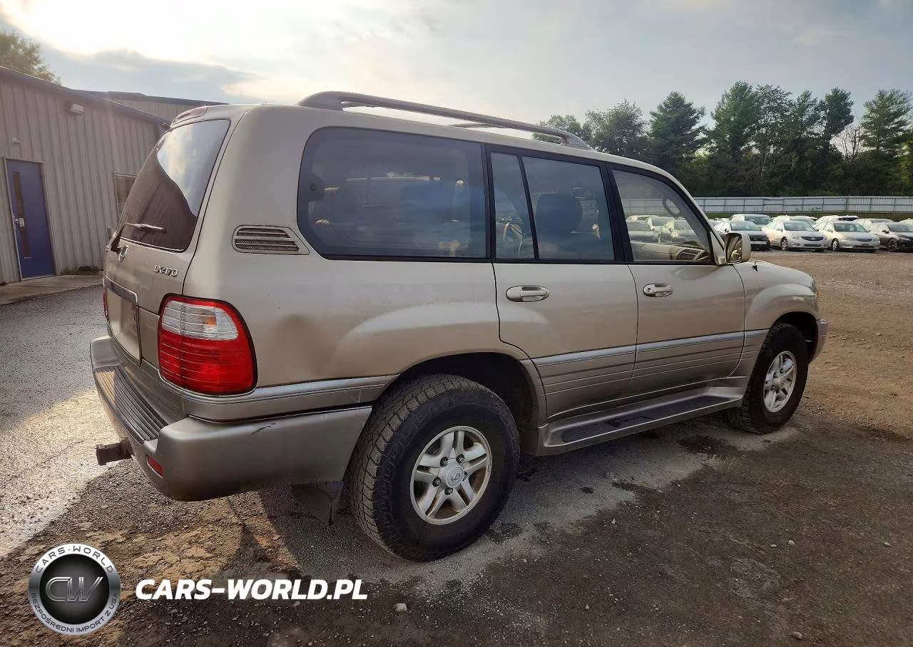 2000 Lexus Lx 470 VIN:JT6HT00W8Y0098566 - 3
