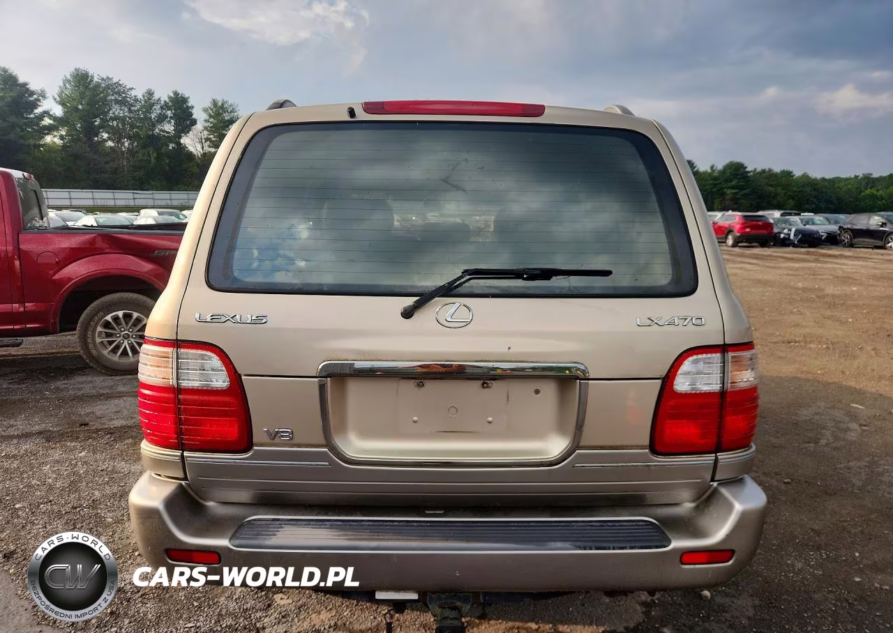 2000 Lexus Lx 470 VIN:JT6HT00W8Y0098566 - 6