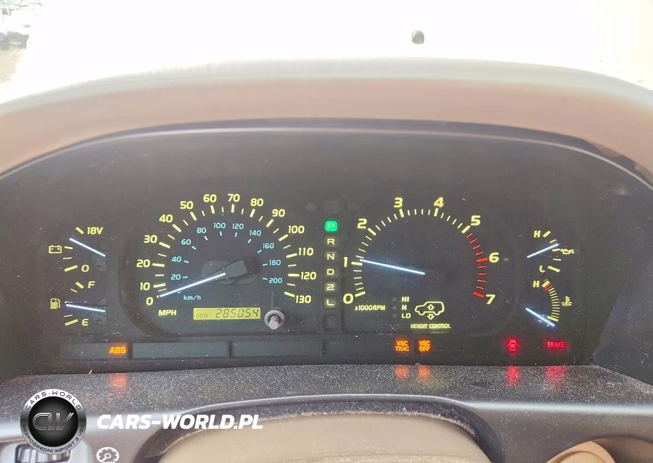 2000 Lexus Lx 470 VIN:JT6HT00W8Y0098566 - 9