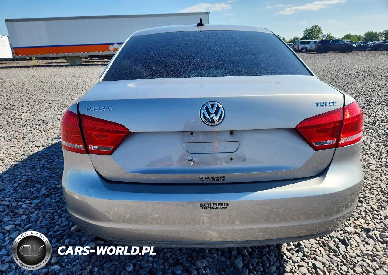 2012 Volkswagen Passat Se VIN:1VWBN7A36CC092713 - 6