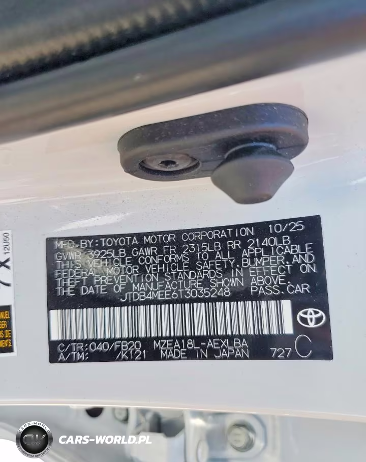 2026 Toyota Corolla Le VIN:JTDB4MEE6T3035248 - 13