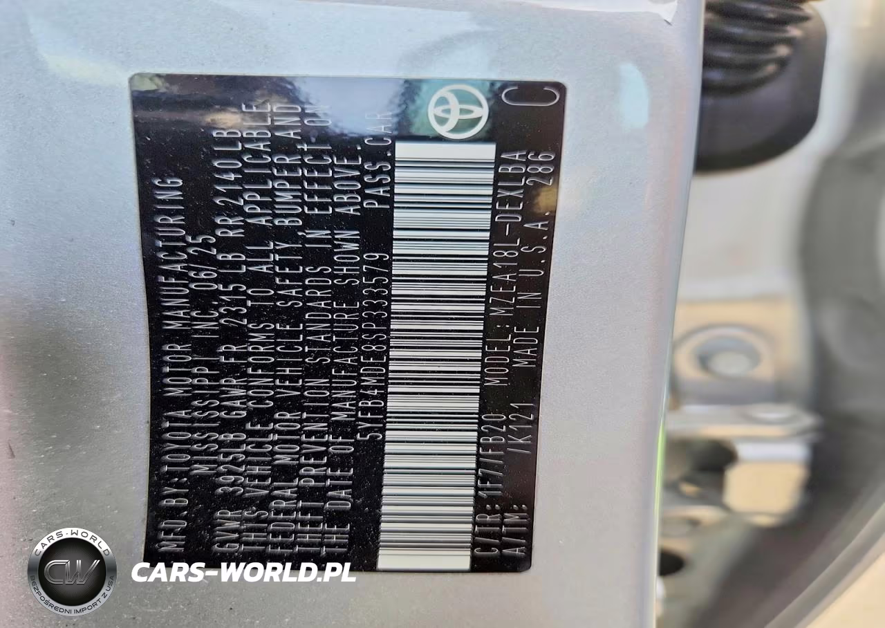 2025 Toyota Corolla Le VIN:5YFB4MDE8SP333579 - 13