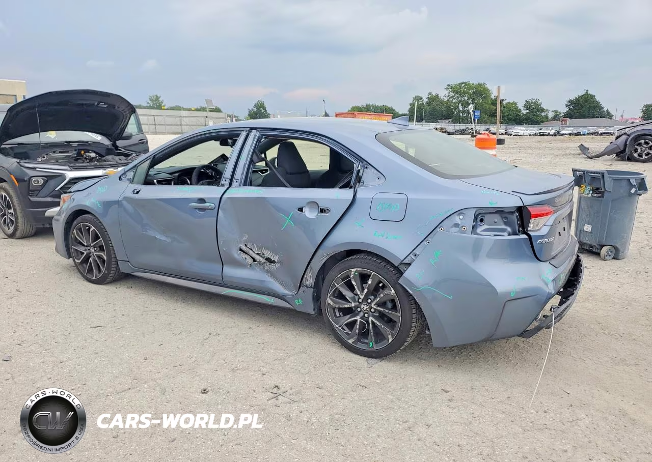 2020 Toyota Corolla Se VIN:JTDS4RCE2LJ046355 - 2