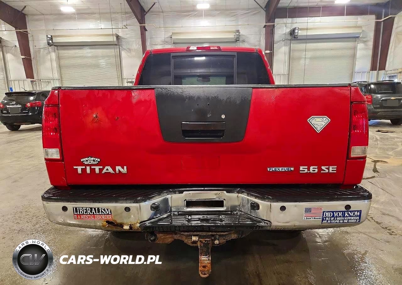 2008 Nissan Titan Xe Ffv VIN:1N6BA07C88N350641 - 6