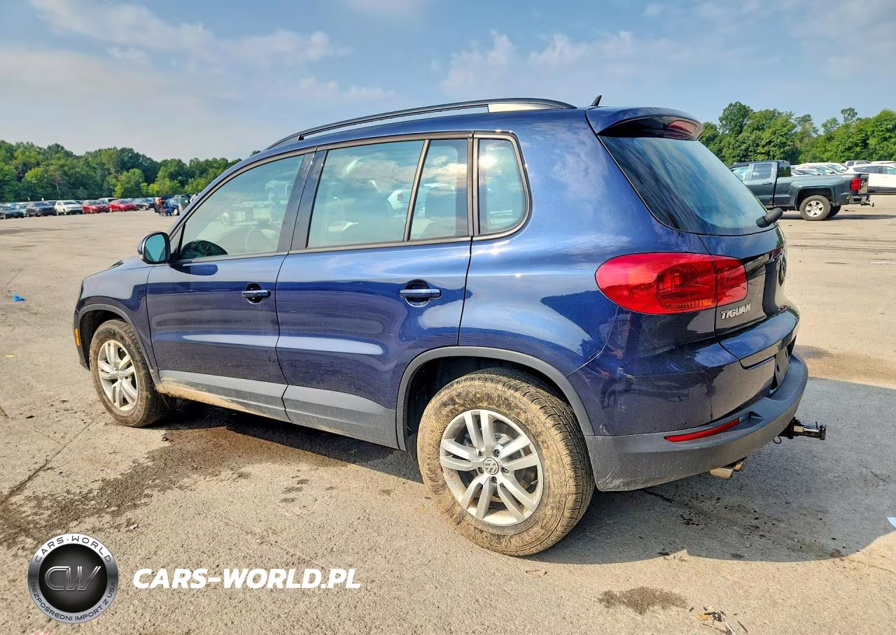 2016 Volkswagen Tiguan S VIN:WVGBV7AX8GW578512 - 2