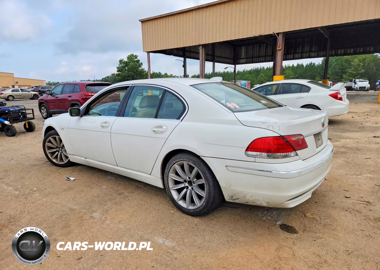 2007 BMW 750 I VIN:WBAHL83597DT07540 - 2