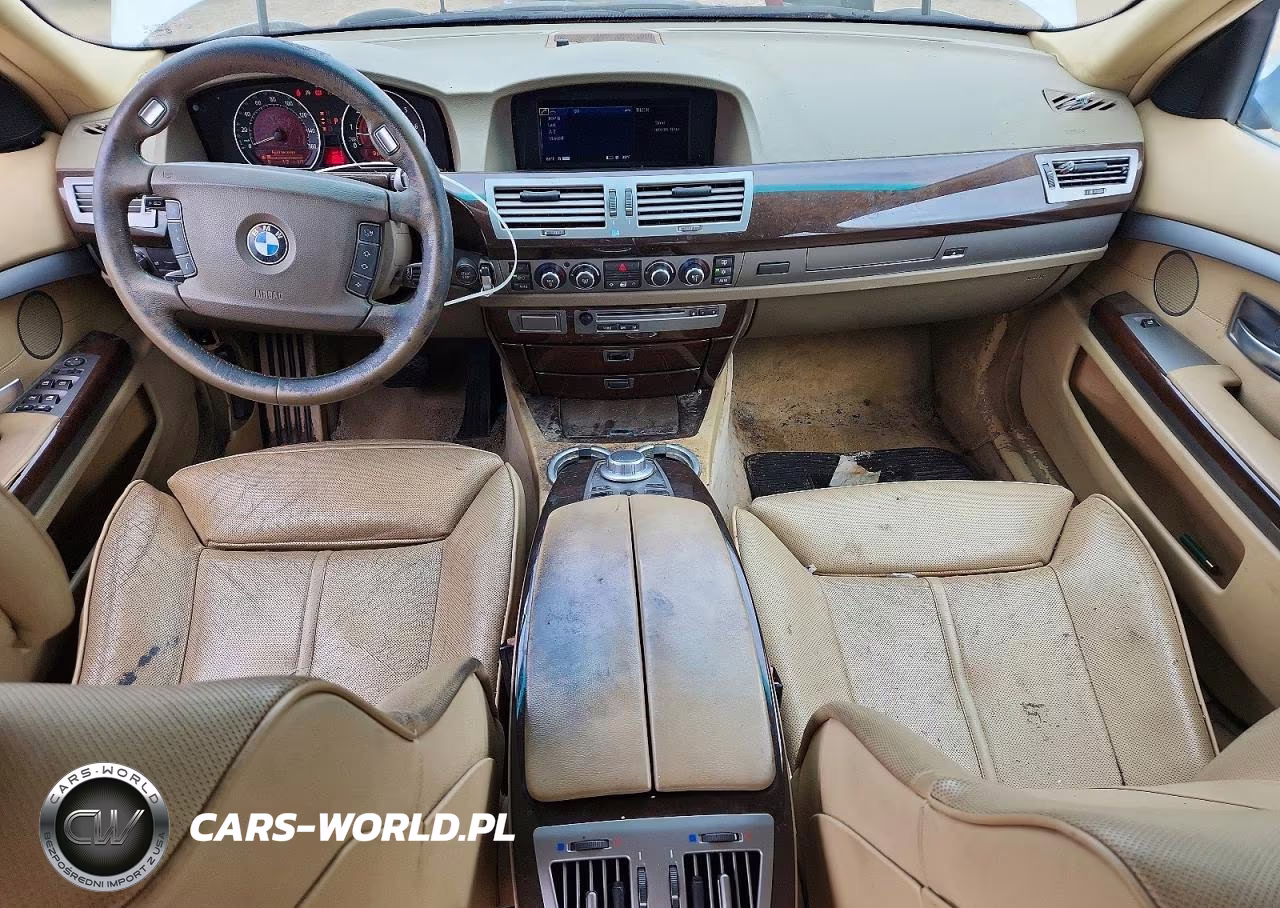 2007 BMW 750 I VIN:WBAHL83597DT07540 - 8