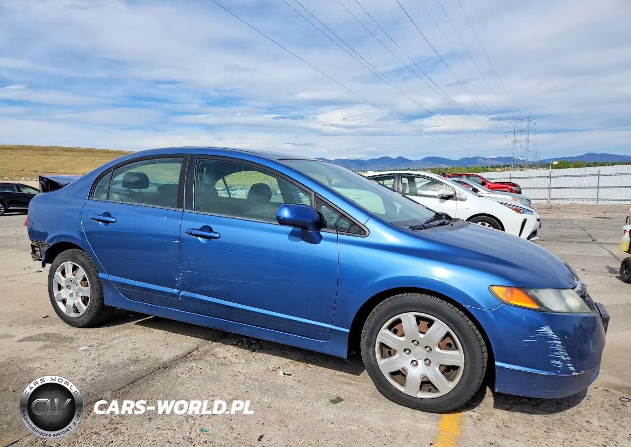 2007 Honda Civic Lx VIN:1HGFA16557L136148 - 4