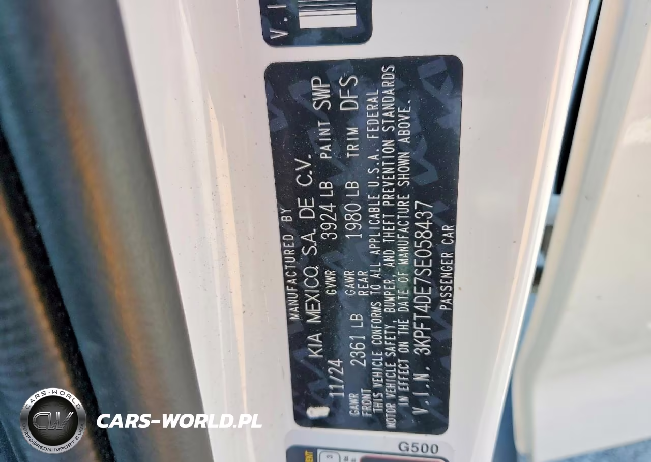 2025 Kia K4 Lxs VIN:3KPFT4DE7SE058437 - 13