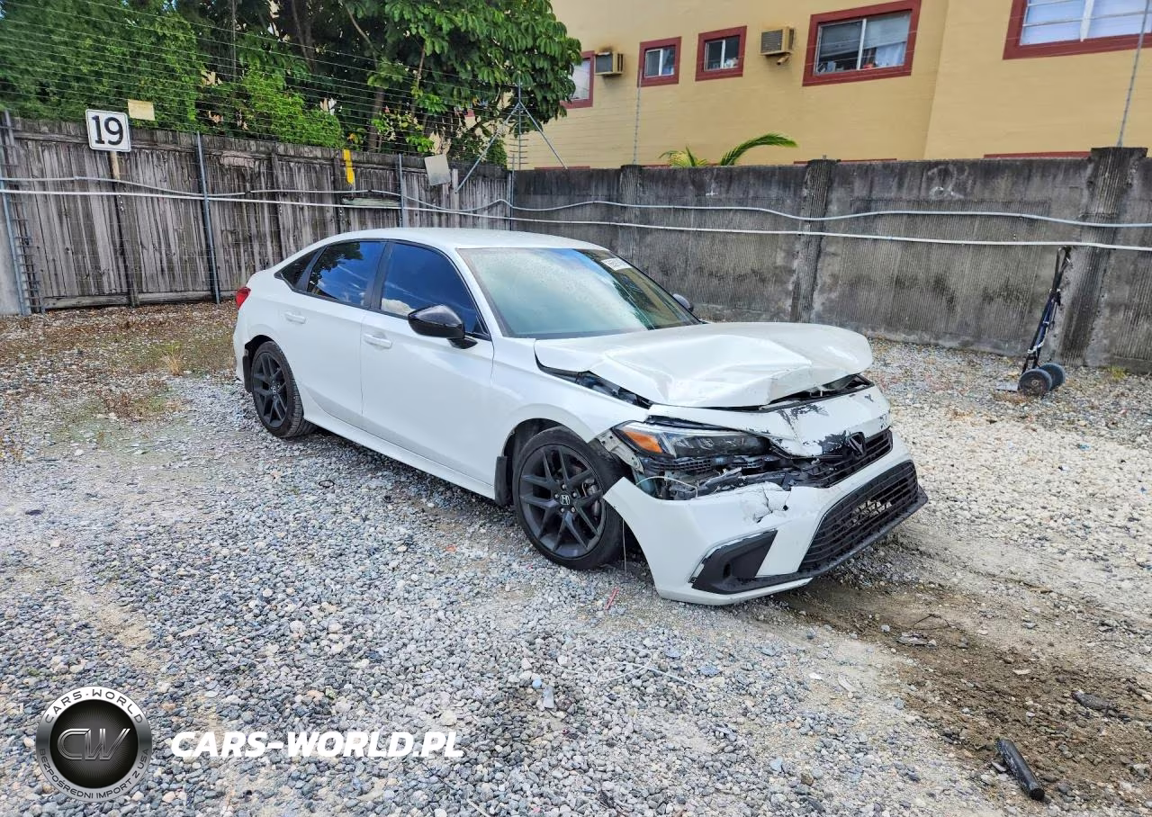 2022 Honda Civic Sport VIN:2HGFE2F51NH610942 - 4
