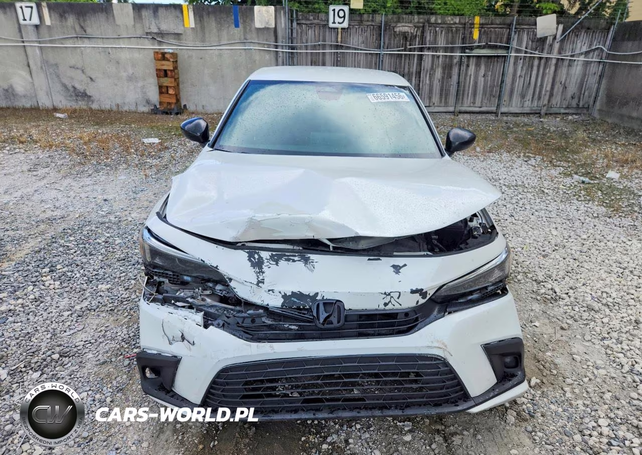 2022 Honda Civic Sport VIN:2HGFE2F51NH610942 - 5
