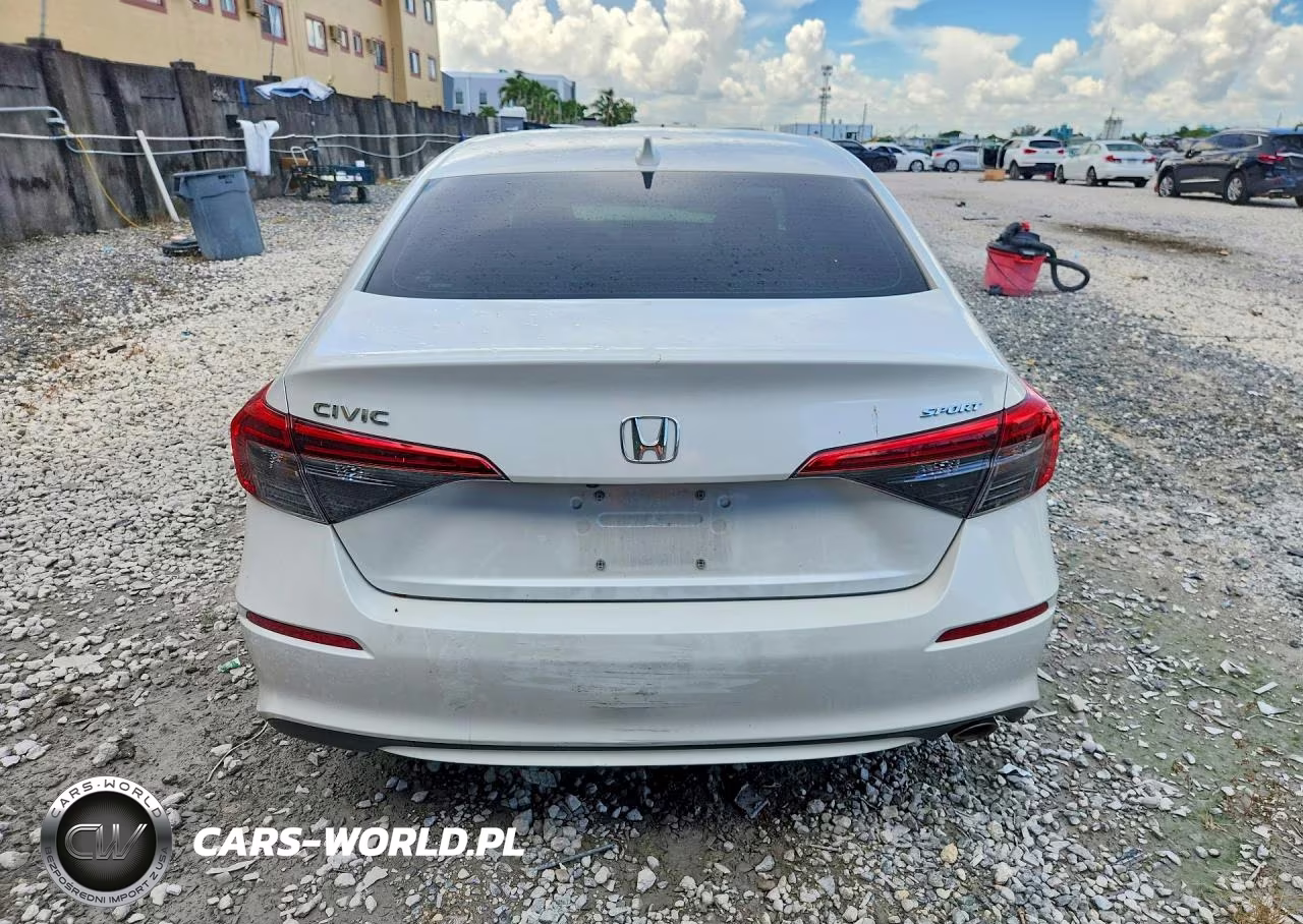 2022 Honda Civic Sport VIN:2HGFE2F51NH610942 - 6