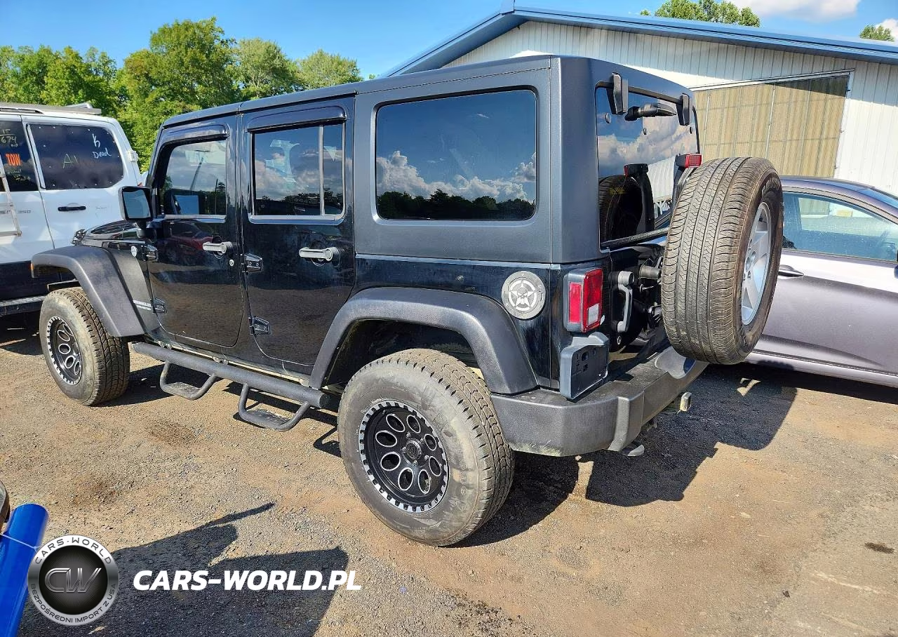 2014 Jep Wrangler U VIN:1C4BJWFG5EL133663 - 2