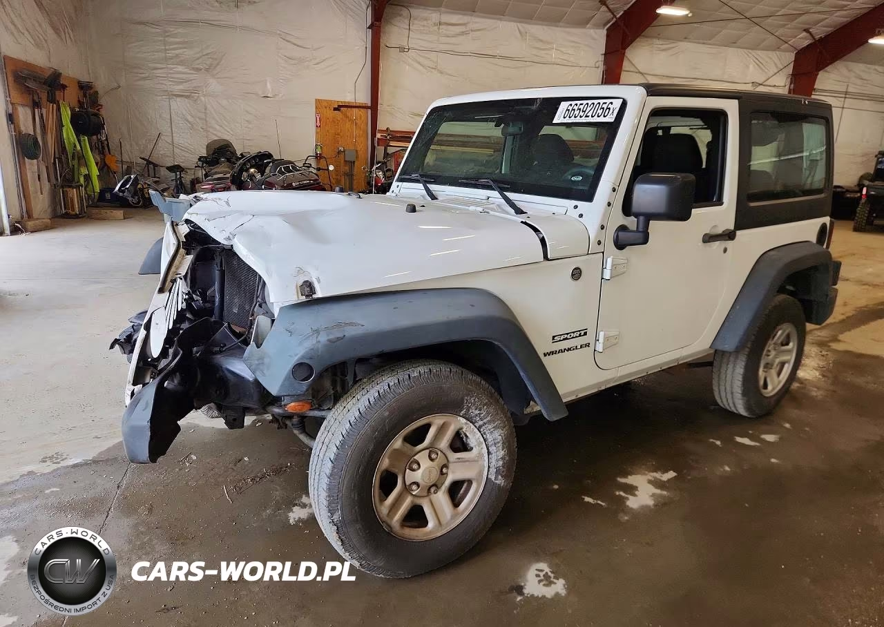 2015 Jeep Wrangler Sport VIN:1C4AJWAG4FL513940 - 1