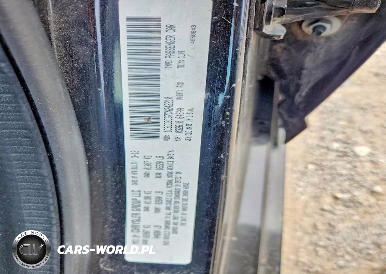 2012 Chrysler 200 Limited VIN:1C3CCBCG7CN242210 - 13