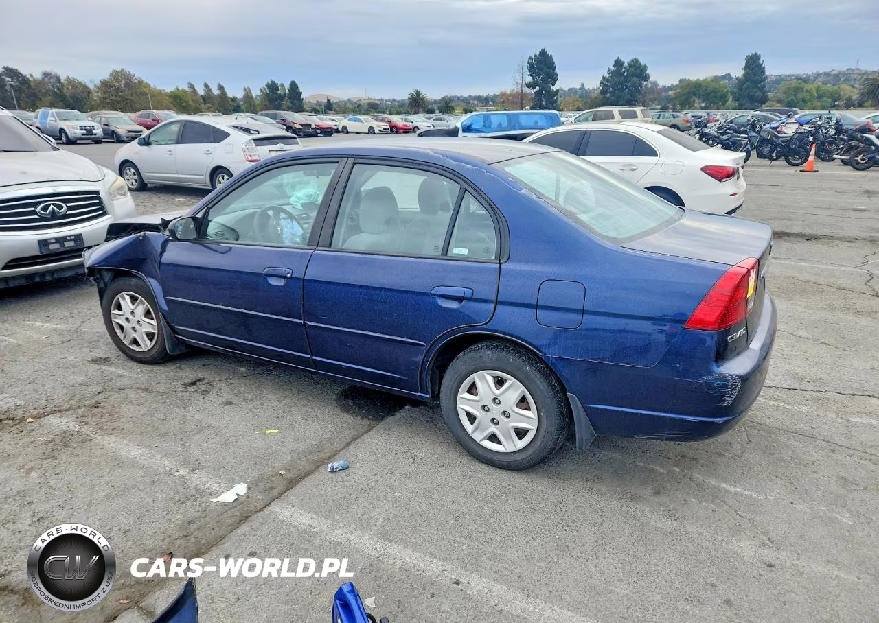 2003 Honda Civic Lx VIN:2HGES16523H585898 - 2