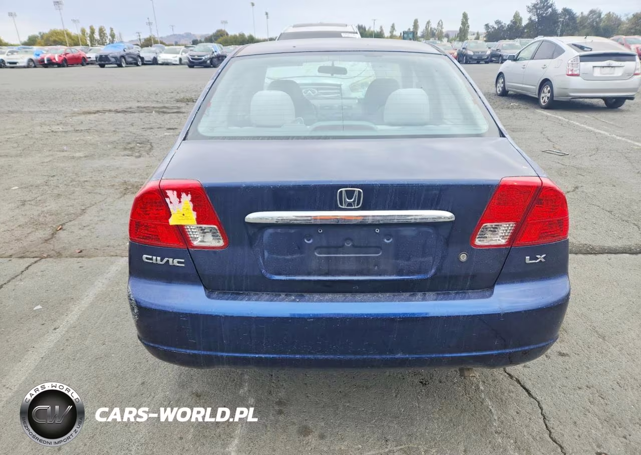 2003 Honda Civic Lx VIN:2HGES16523H585898 - 6