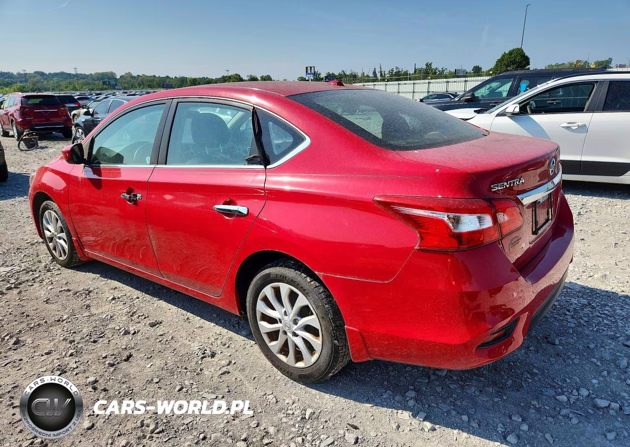 2018 Nissan Sentra Sv VIN:3N1AB7AP8JY206910 - 2