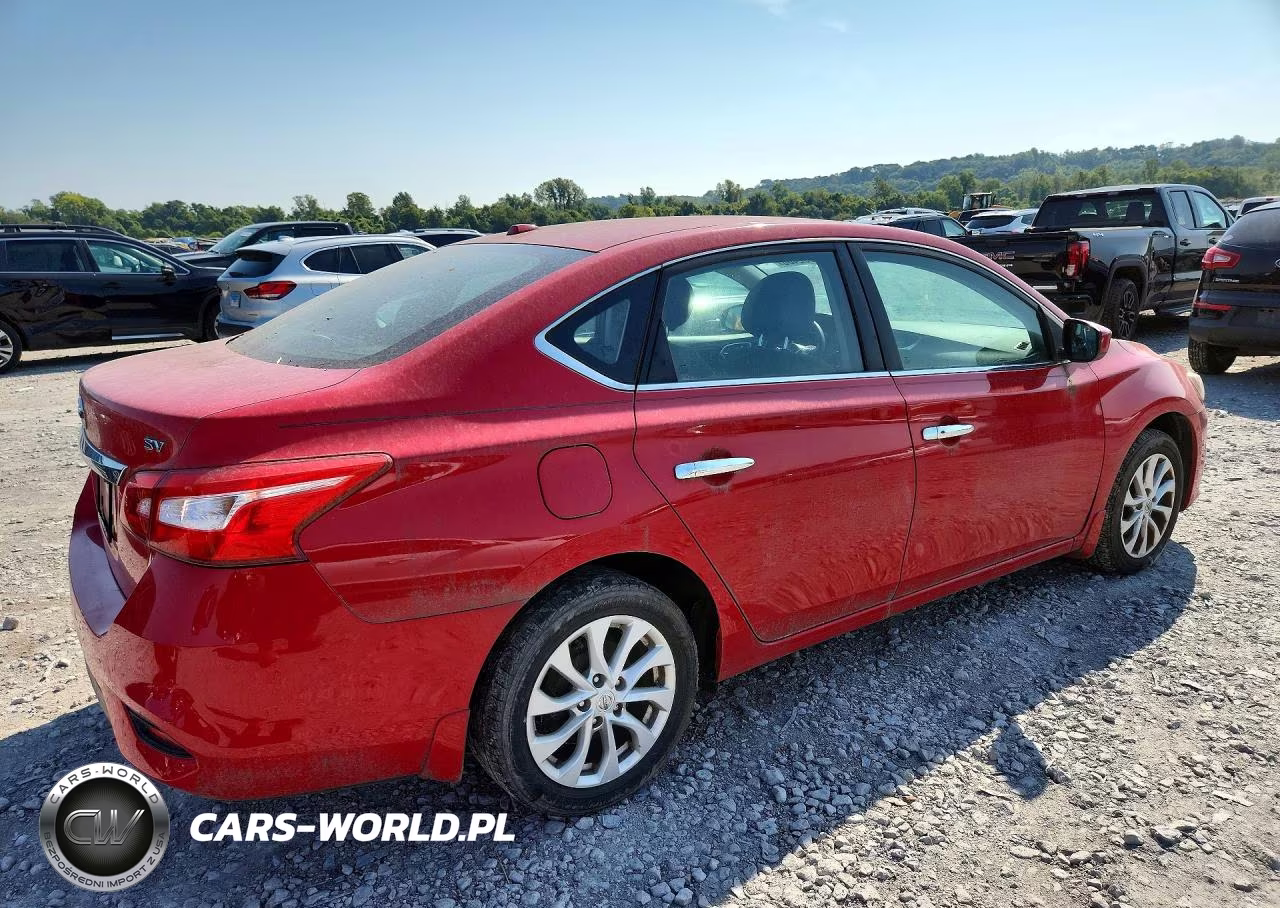 2018 Nissan Sentra Sv VIN:3N1AB7AP8JY206910 - 3