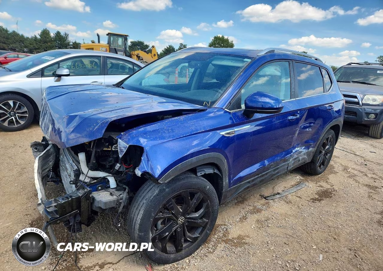2022 Volkswagen Taos Se Iq Drive VIN:3VVLX7B2XNM081711 - 1