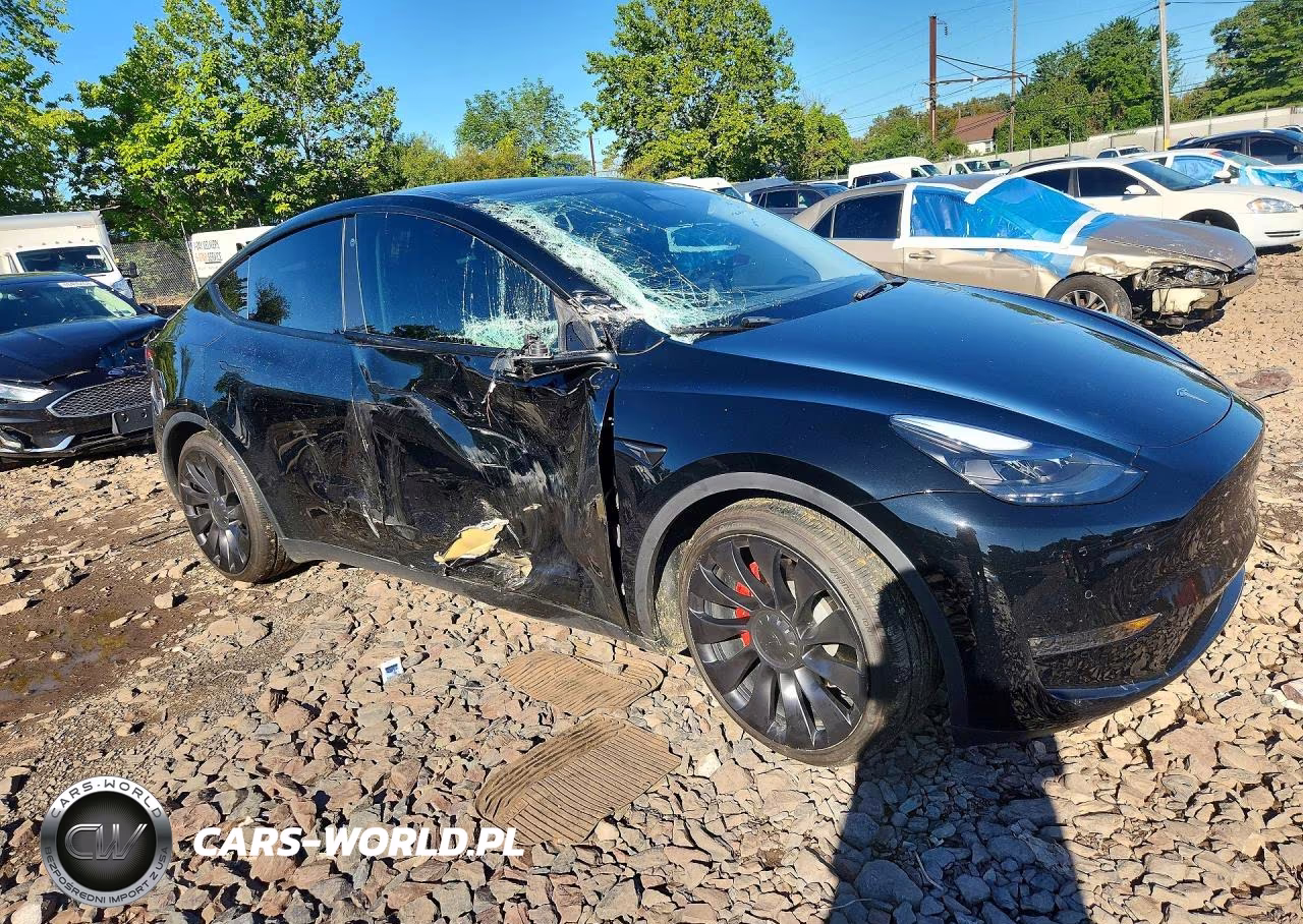 2022 Tesla Model Y VIN:7SAYGDEF1NF530265 - 4
