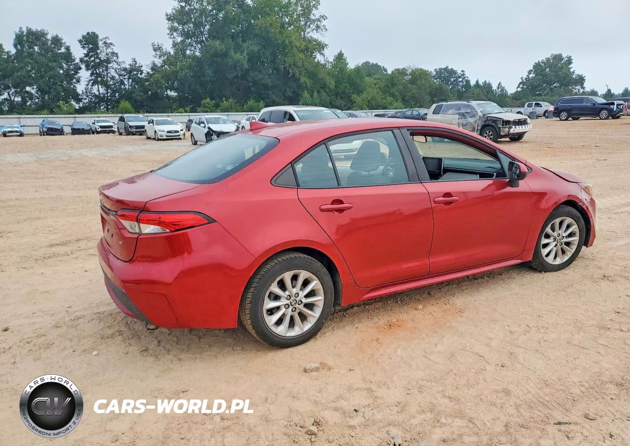 2021 Toyota Corolla Le VIN:5YFVPMAEXMP236847 - 3