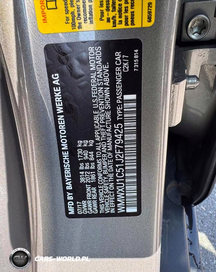 2018 Mini Cooper VIN:WMWXU1C51J2F79425 - 12
