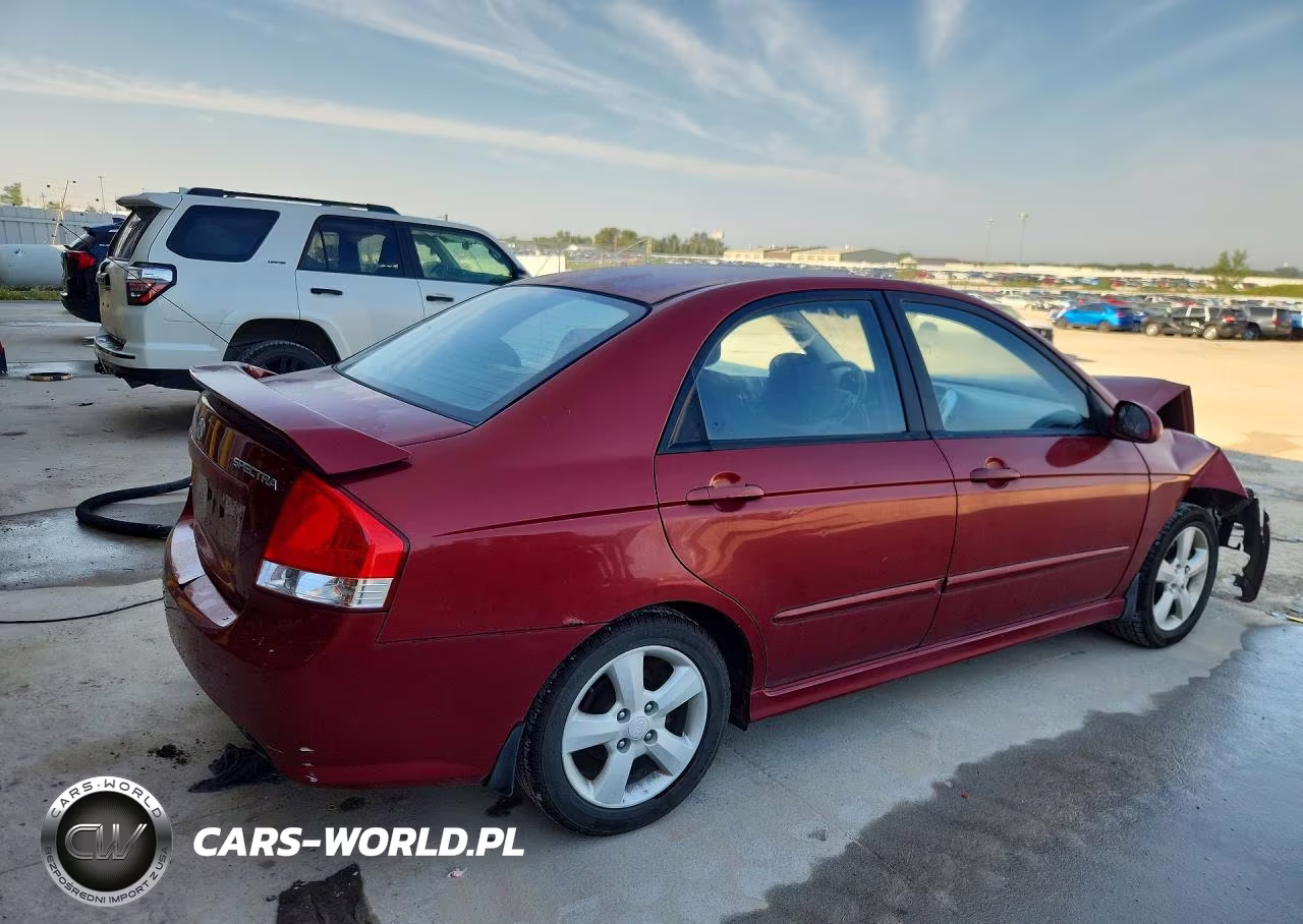 2009 Kia Spectra Lx VIN:KNAFE221495026224 - 3