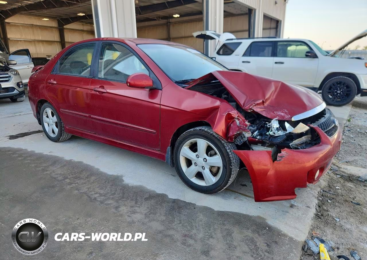 2009 Kia Spectra Lx VIN:KNAFE221495026224 - 4