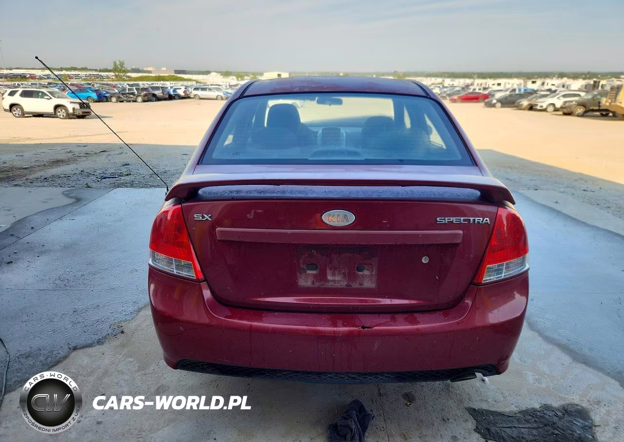 2009 Kia Spectra Lx VIN:KNAFE221495026224 - 6