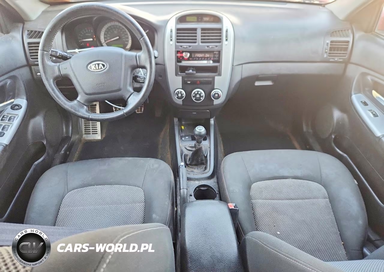 2009 Kia Spectra Lx VIN:KNAFE221495026224 - 8