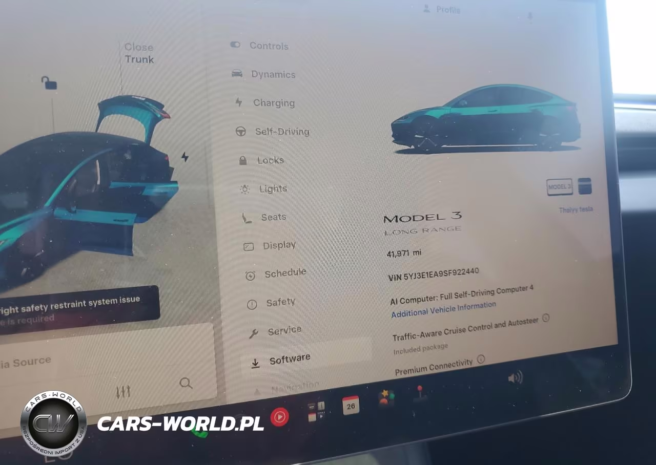 2025 Tesla Model 3 VIN:5YJ3E1EA9SF922440 - 9
