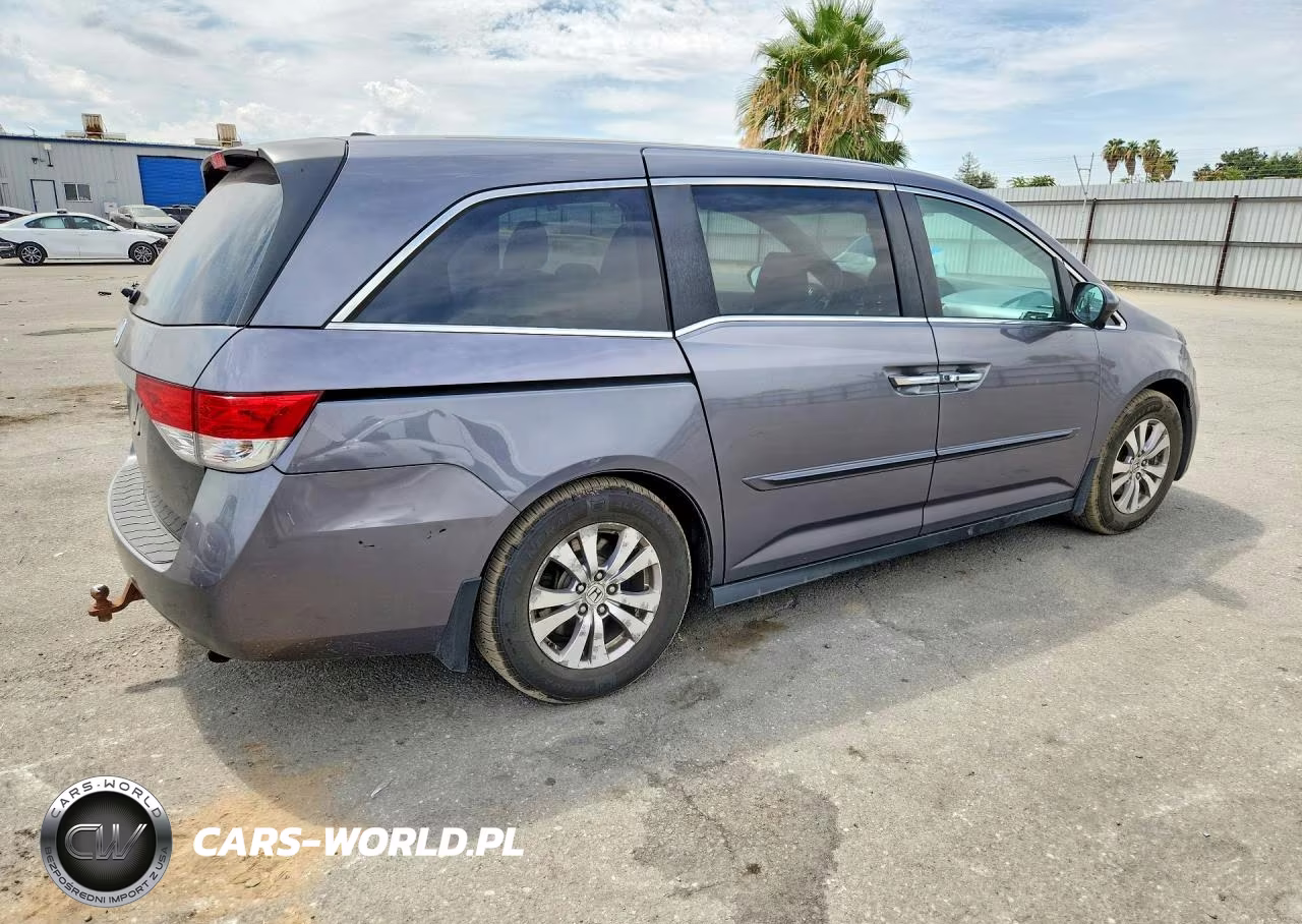 2015 Honda Odyssey Exl VIN:5FNRL5H66FB034605 - 3