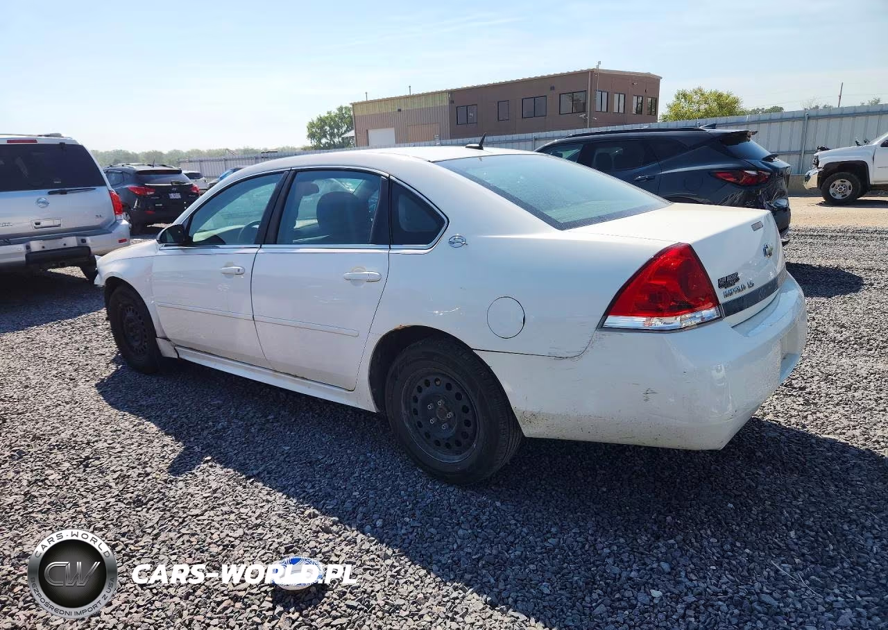 2009 Chevrolet Impala Ls VIN:2G1WB57K691124034 - 2