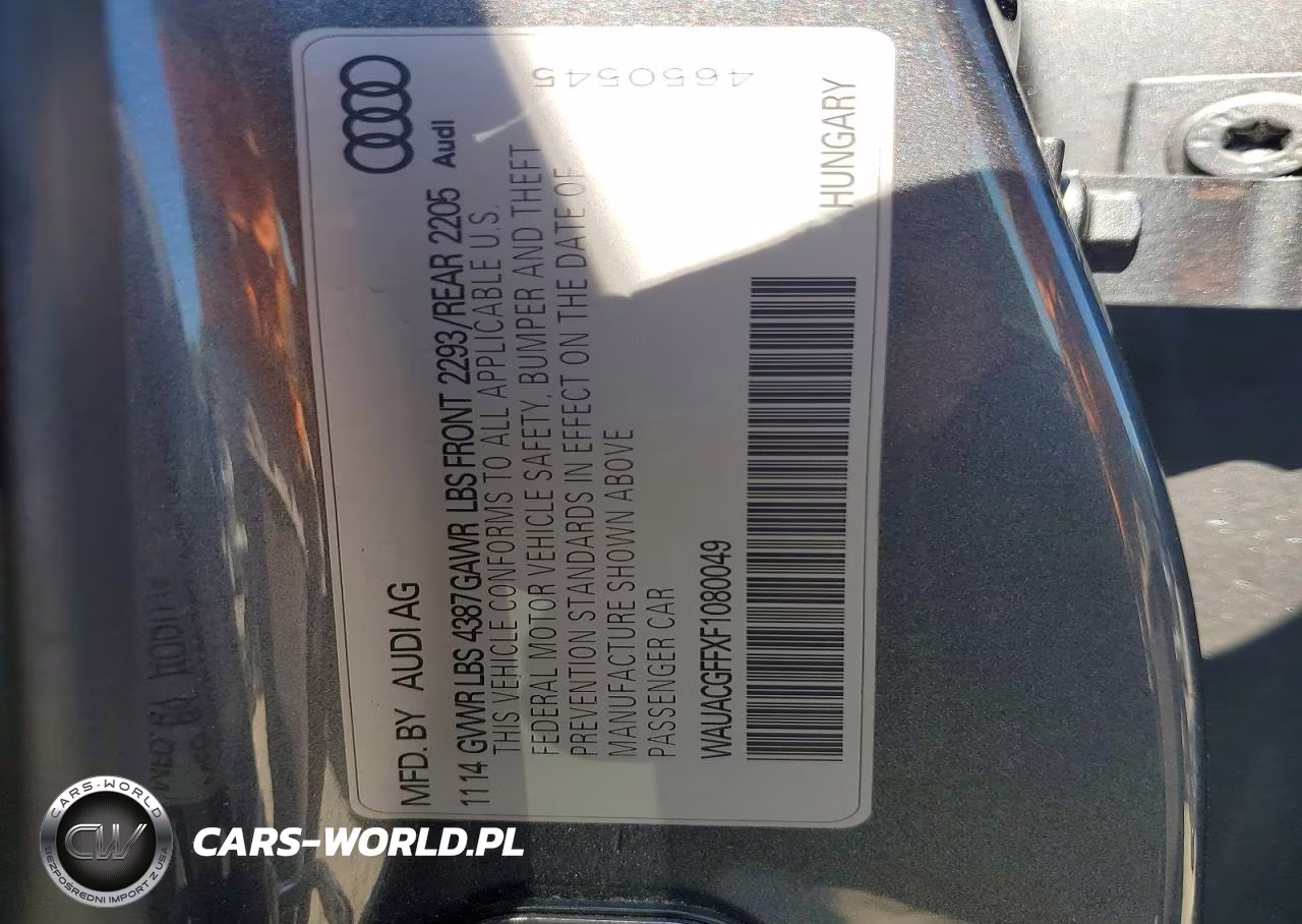 2015 Audi A3 Premium VIN:WAUACGFFXF1080049 - 12