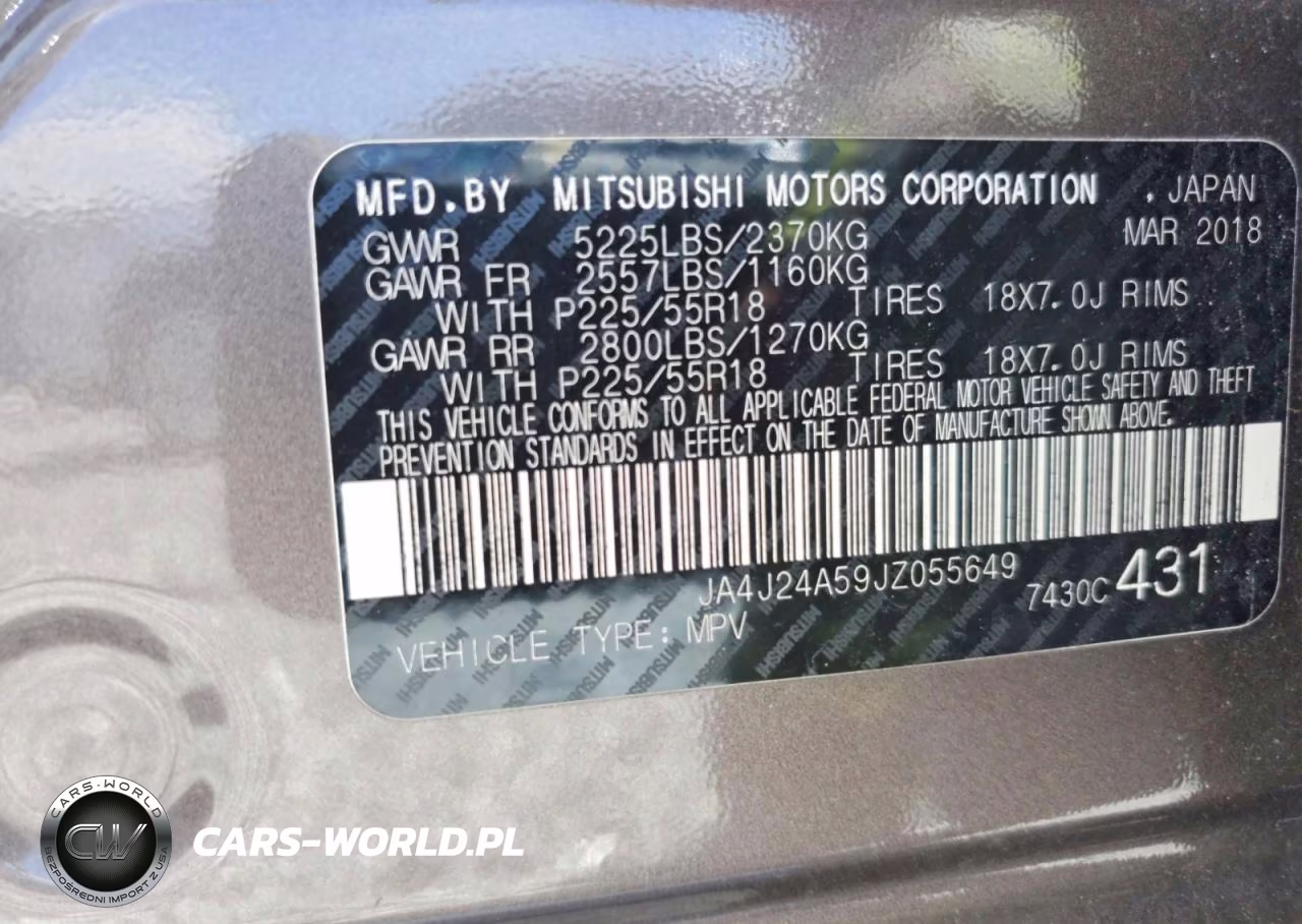 2018 Mitsubishi Outlander Se VIN:JA4J24A59JZ055649 - 13