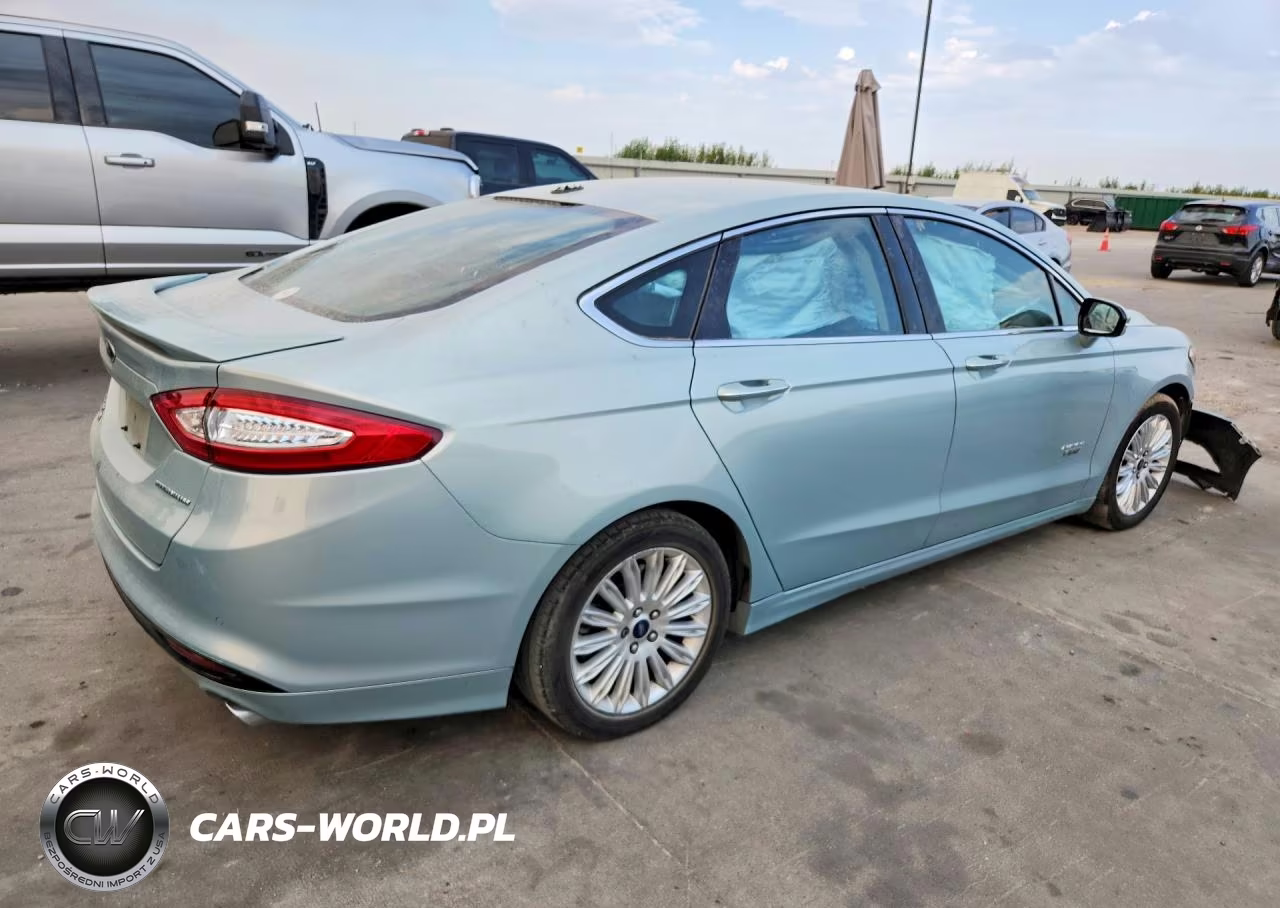 2013 Ford Fusion Titanium Phev VIN:3FA6P0SU6DR373626 - 3
