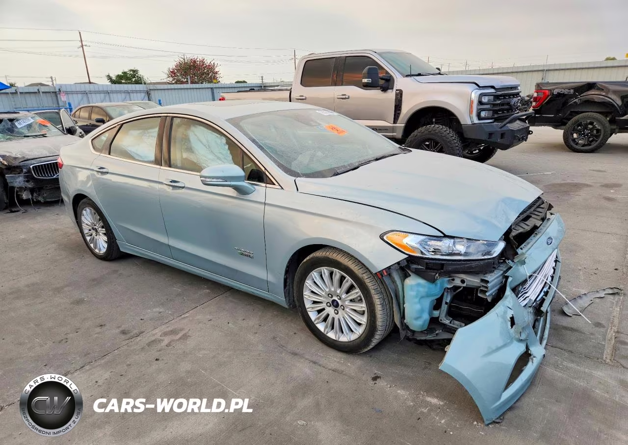 2013 Ford Fusion Titanium Phev VIN:3FA6P0SU6DR373626 - 4