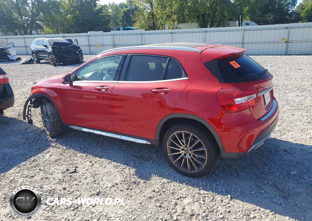 2019 Mercedes-Benz Gla 250 4Matic VIN:WDCTG4GB4KJ547030 - 2