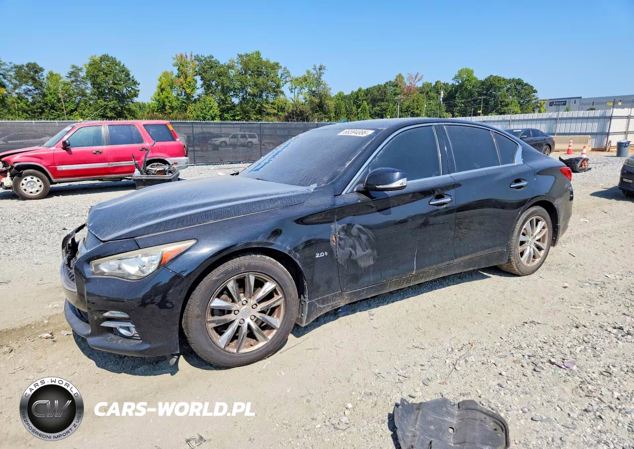 2016 Infiniti Q50 2.0T Premium VIN:JN1CV7AP3GM200136 - 1