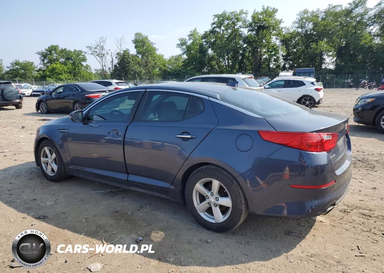 2015 Kia Optima Lx VIN:KNAGM4A71F5582074 - 2