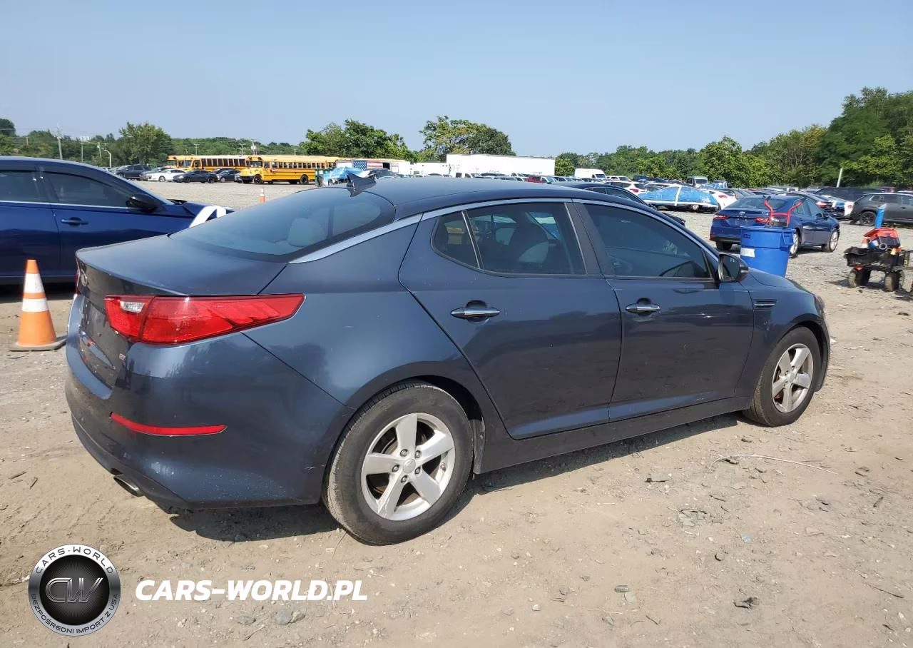 2015 Kia Optima Lx VIN:KNAGM4A71F5582074 - 3