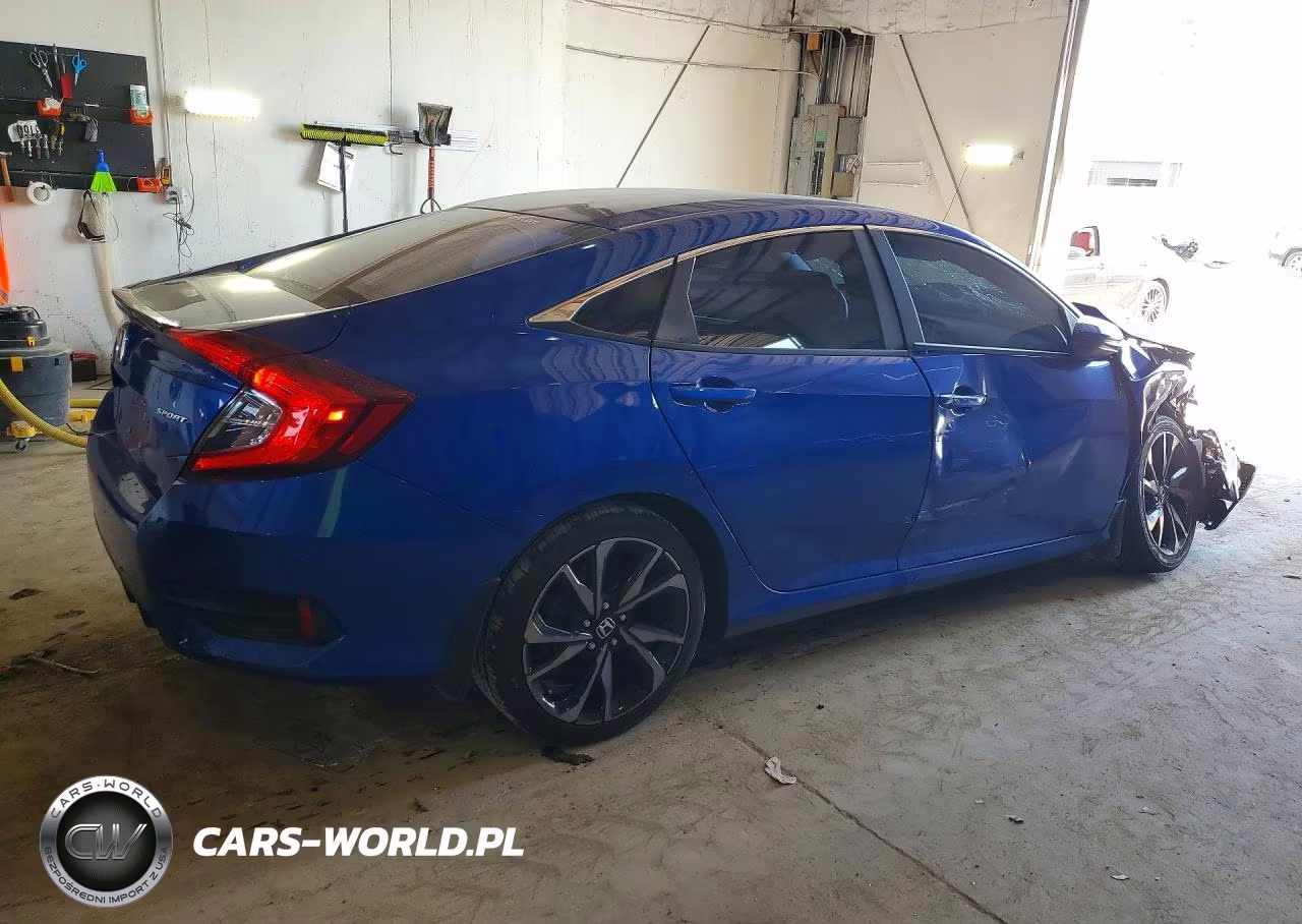 2020 Honda Civic Sport VIN:2HGFC2F86LH539699 - 3