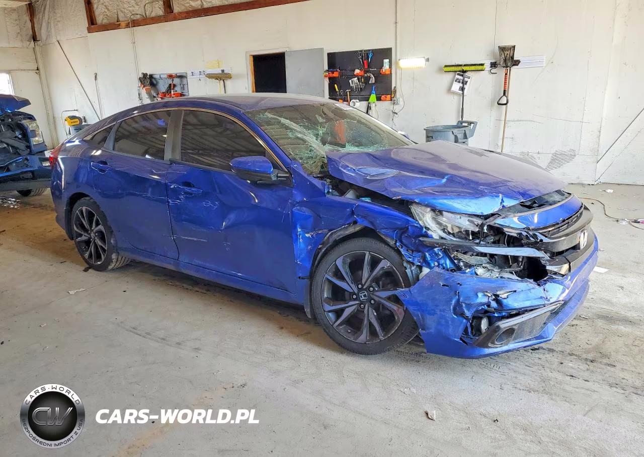 2020 Honda Civic Sport VIN:2HGFC2F86LH539699 - 4