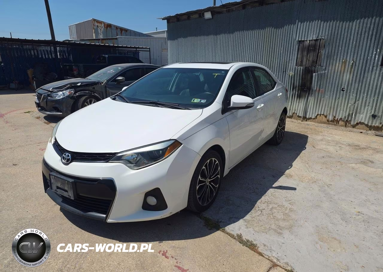 2015 Toyota Corolla S Plus VIN:2T1BURHE3FC348973 - 2