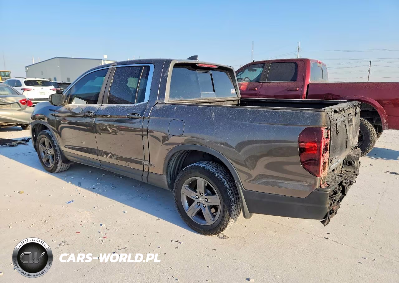 2021 Honda Ridgeline Rtl VIN:5FPYK3F59MB020408 - 2
